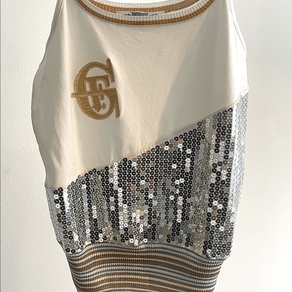 Gianfranco Ferré Tank with Sequins - Picture 2 of 9